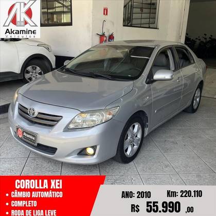 TOYOTA COROLLA 1.8 XEI 16V FLEX 4P AUTOMÁTICO